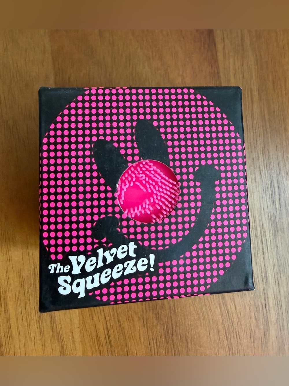 Needoh Fuzz Ball Flower Power Pink FuzzBall 2.5” Velvet Squeeze New In Box - Picture 4 of 6